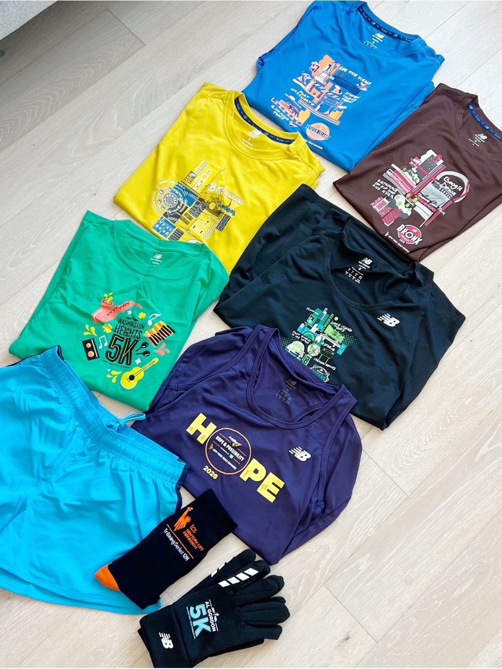 New Balance NYRR 2026 race shirts